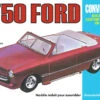 AMT 1413 - 1950 Ford Convertible Street Rods Edition - 1:25 Scale Kit -Woodland Scenics Sale amt1413 54884.1683485843