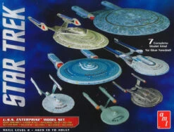 AMT 954 - Star Trek USS Enterprise Box Set - 1:2500 Scale Kit