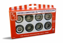 AMT PP001 - M&H Racemaster Dragster Slick Tires - 1:25 Scale Kit