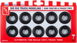 AMT PP023 - Big Rig Truck Tire Parts Pack - 1:25 Scale Kit