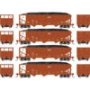 Athearn RTR 15167 - 40' 3-Bay Ribbed Hopper W/ Load Canadian National (CC) 40206, 40201, 40172, 40157 - HO Scale -Woodland Scenics Sale ath15167 99737.1664564710