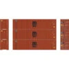 Athearn 17439 - 40' Corrugated Container (3) MSC - N Scale 2 Athearn 17439 - 40' Corrugated Container (3) MSC - N Scale -Woodland Scenics Sale ath17438 18801.1671412205