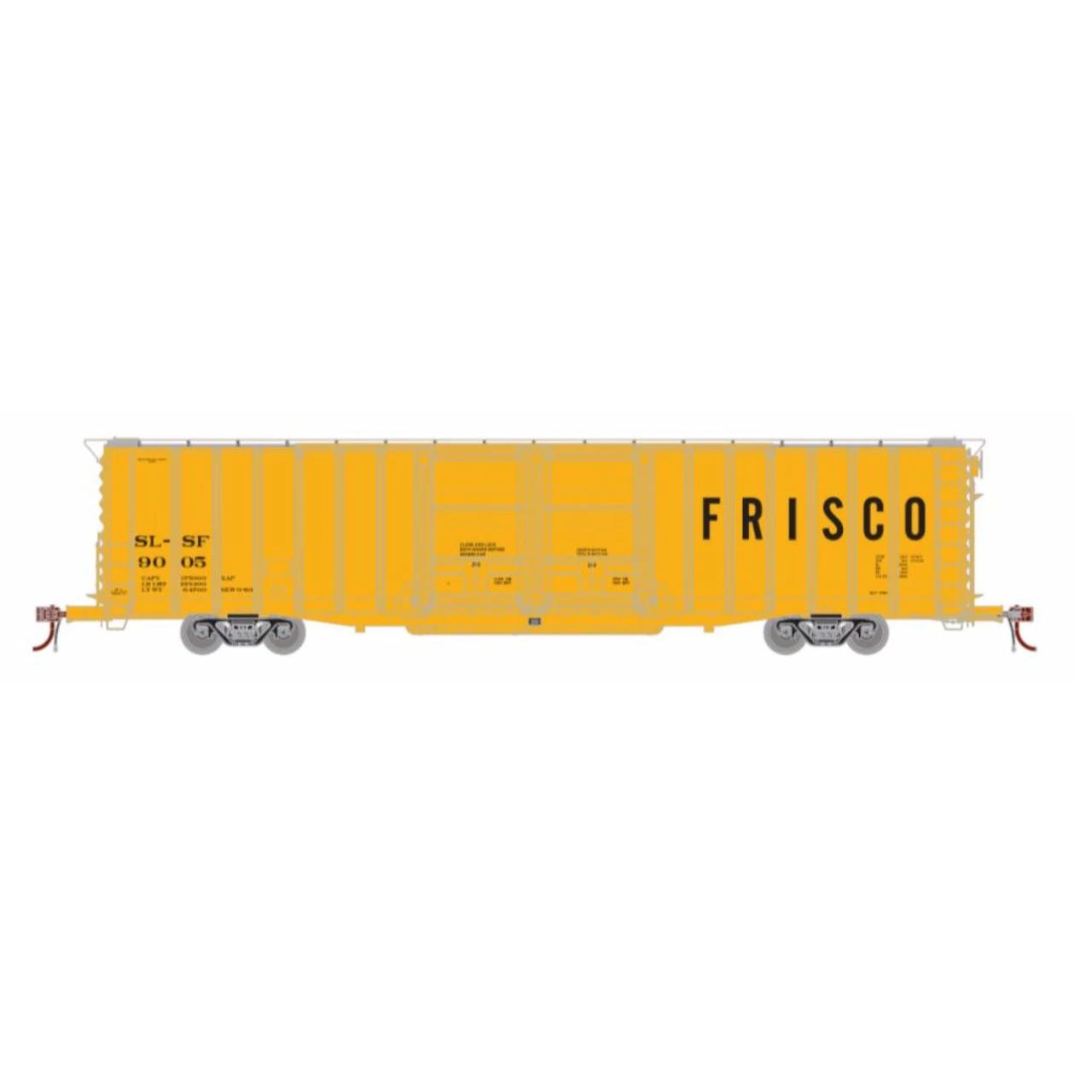Athearn 6713 - 60' PS Autopart Boxcar St Louis - San Francisco (SLSF) 9013 - N Scale 3 Athearn 6713 - 60' PS Autopart Boxcar St Louis - San Francisco (SLSF) 9013 - N Scale