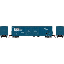 Athearn RTR 67951 - 50' Evans Dbl Door Plug Box Louisville, New Albany & Corydon (LNAC) 5046 - HO Scale
