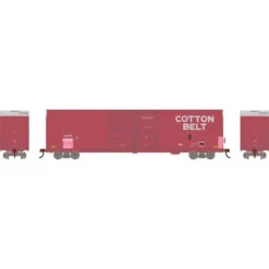 Athearn RTR 90579 - 60' Hi-Cube Boxcar Cotton Belt (SSW) 62639 - HO Scale