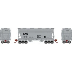 Athearn RTR 93460 - ACF 2970 Covered Hopper Norfolk & Western (NW) 180402 - HO Scale
