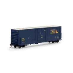 Athearn Genesis 26838 - 50' PC&F Smooth Side Boxcar Golden West Service (GVSR) 136195 - HO Scale