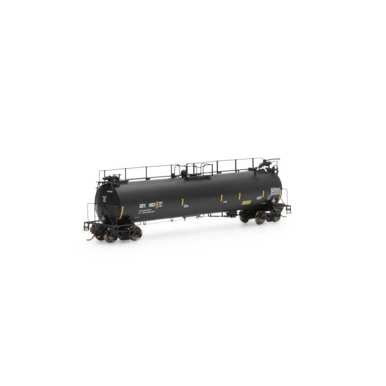 Athearn Genesis 67928 - TankTrain Intermediate GATX 48621 - HO Scale 3 Athearn Genesis 67928 - TankTrain Intermediate GATX 48621 - HO Scale