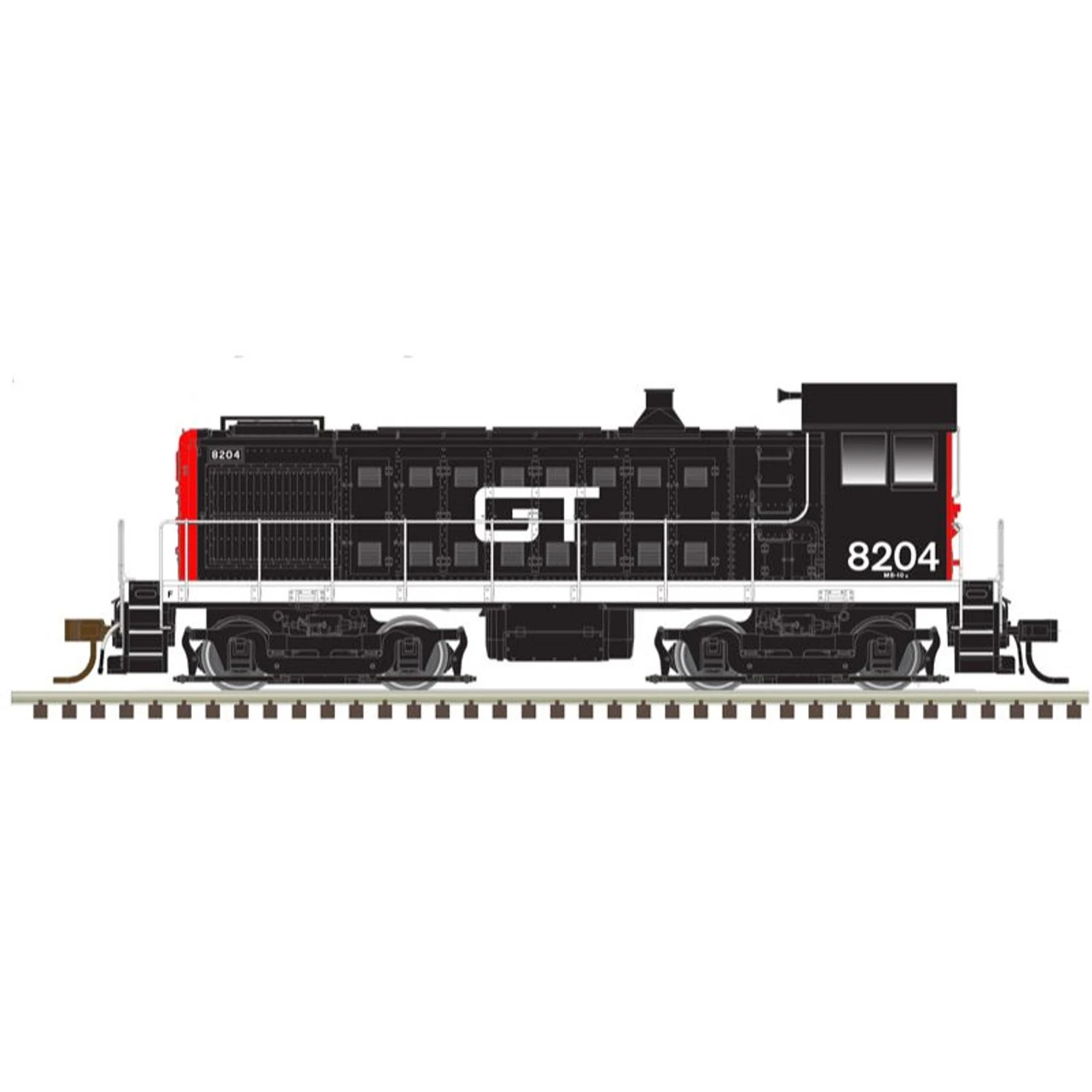 Atlas 10003833 - ALCO S-4 W/ DCC & Sound Grand Trunk Western (GTW) 8200 - HO Scale 3 Atlas 10003833 - ALCO S-4 W/ DCC & Sound Grand Trunk Western (GTW) 8200 - HO Scale