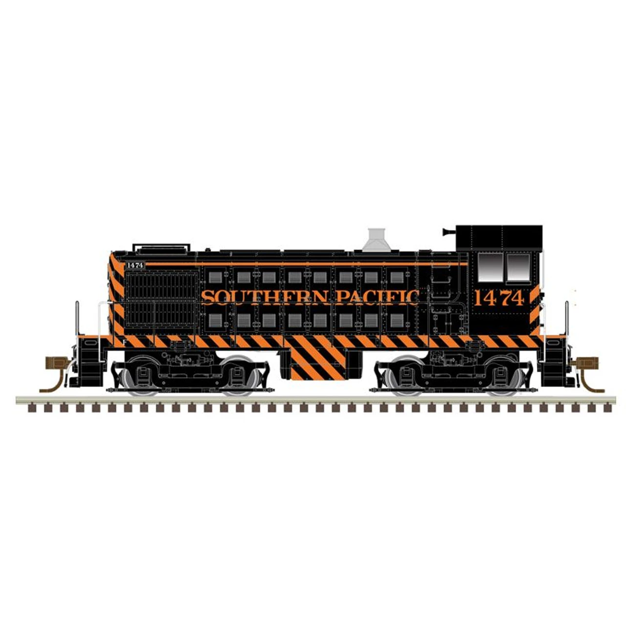 Atlas 10003825 - ALCO S-4 Southern Pacific (SP) 1477 - HO Scale 3 Atlas 10003825 - ALCO S-4 Southern Pacific (SP) 1477 - HO Scale