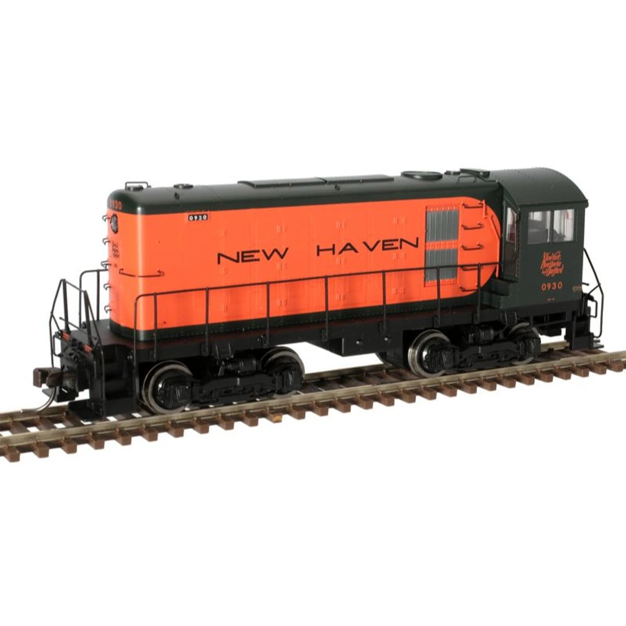 Atlas 10003998 - Master Gold ALCo HH660 W/ DCC & Sound New Haven (NH) 0930 - HO Scale 3 Atlas 10003998 - Master Gold ALCo HH660 W/ DCC & Sound New Haven (NH) 0930 - HO Scale