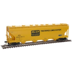 Atlas 20006401 - ACF 5250 Centerflow Covered Hopper Seaboard Coast Line (SCL) 260018 - HO Scale