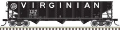 Atlas 20006931 - AAR 70 Ton 3-Bay Open Hopper Virginian (VGN) 4919 - HO Scale
