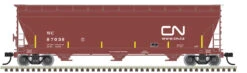 Atlas 20006949 - ACF® 4650 Centerflow Hopper Canadian National (WC) 87030 - HO Scale