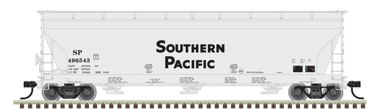Atlas 20006953 - ACF® 4650 Centerflow Hopper Southern Pacific (SP) 496605 - HO Scale 3 Atlas 20006953 - ACF® 4650 Centerflow Hopper Southern Pacific (SP) 496605 - HO Scale