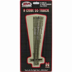 Atlas 2053 - Code 55 #7 Turnout - Right - N Scale