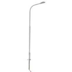 Atlas 70000150 - Single Arm Streetlight (Silver) {Cool White LED} 3-Pack - N Scale