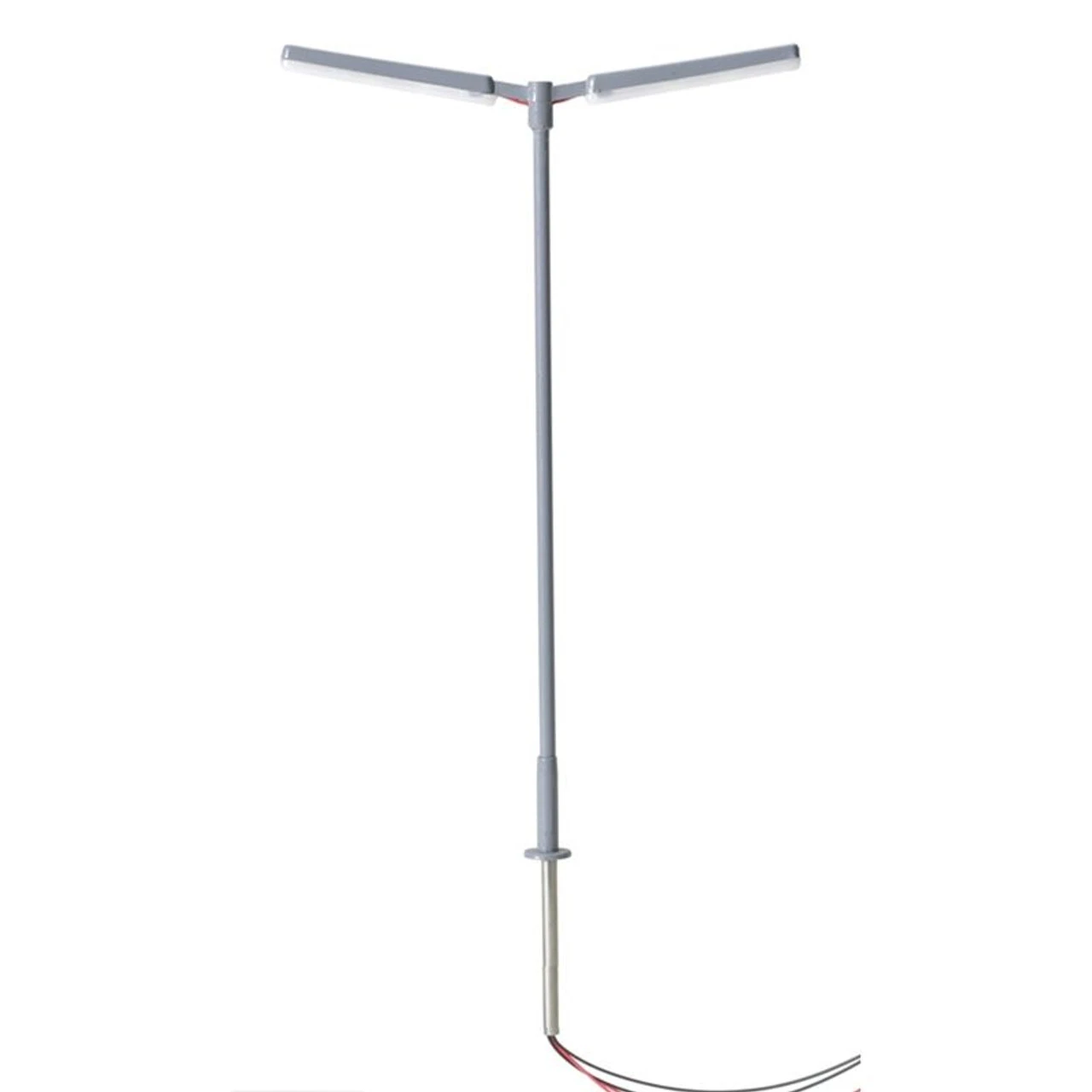 Atlas 70000175 - Double Arm Parking Lot Light (Gray) Warm LED (3-pack) - HO Scale 3 Atlas 70000175 - Double Arm Parking Lot Light (Gray) Warm LED (3-pack) - HO Scale