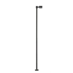 Atlas 70000208 - SINGLE ARM SQUARE LIGHT, BLACK, 30FT, COOL WHITE LED [3-PACK] - HO Scale