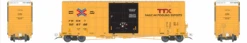 Aurora Miniatures 305003 - Gunderson 6276 50' Plate F Boxcar TTX (FBOX) 506479 - HO Scale
