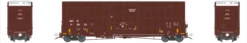 Aurora Miniatures 305021 - Gunderson 6276 50' Plate F Boxcar Arkansas–Oklahoma Railroad (AOK) 115072 - HO Scale