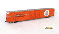 Tangent Scale Models 25035-06 - Greenville 86′ Double Plug Door Box Car Ann Arbor Railroad (AA) 10013 - HO Scale