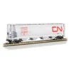 Bachmann 19113 - 4-Bay Clyindrical Grain Hopper Canadien National (CN) 382005 - HO Scale -Woodland Scenics Sale bac19113 27580.1675436099