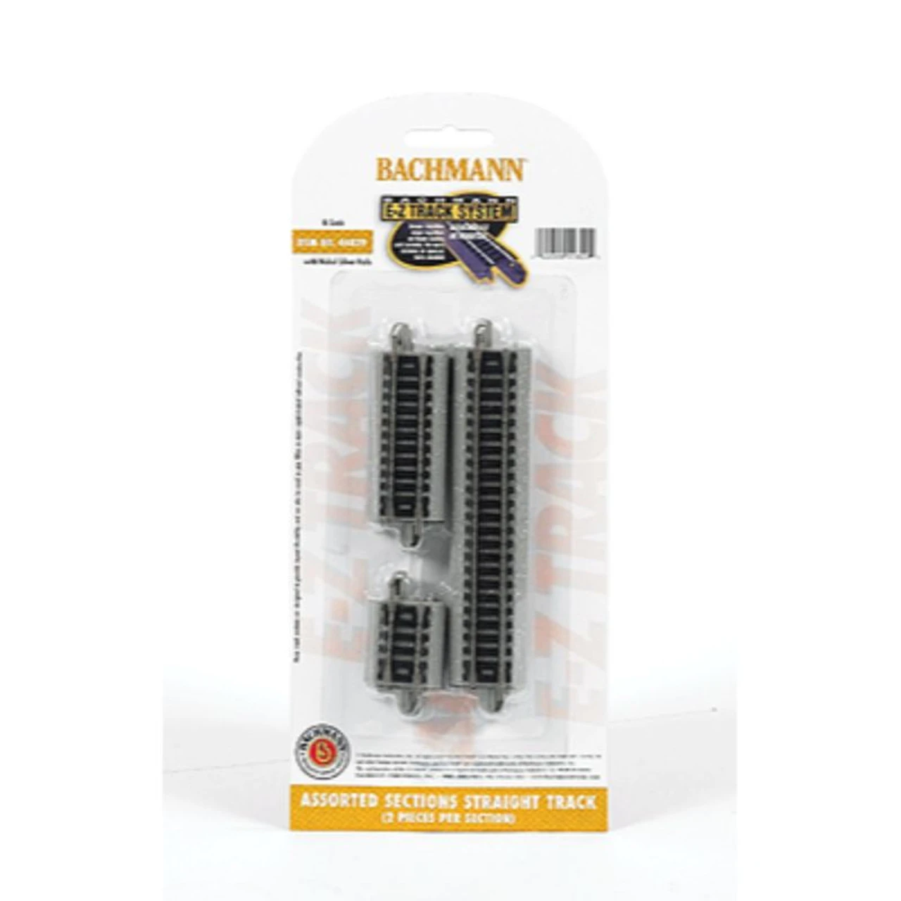 Bachmann 44829 - EZ Track Asst Straight Track 2pc - N Scale 3 Bachmann 44829 - EZ Track Asst Straight Track 2pc - N Scale