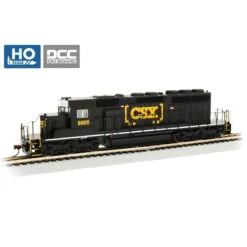 Bachmann 60917 - EMD SD40-2 (Black HTM) W/ DCC CSX (CSXT) 8905 - HO Scale