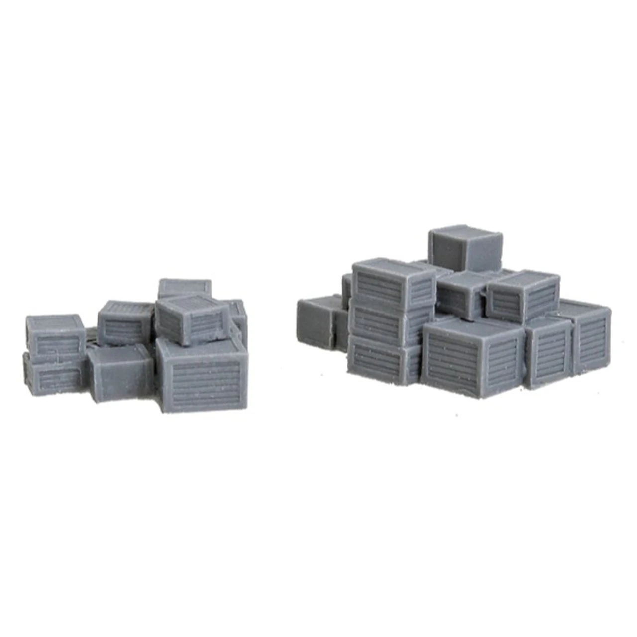 Bar Mills 1004 - Crate Stacks (2) Unpainted - N Scale 3 Bar Mills 1004 - Crate Stacks (2) Unpainted - N Scale