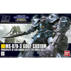 Bandai 2101619 - HGUC #117 MS-07B-3 Gouf Custom - 1:144 Scale