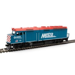 Walthers Mainline 910-9473 - EMD F40PH Metra (METX) 129 - HO Scale