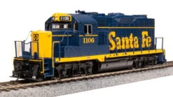 Broadway Limited 7452 - EMD GP20 W/ Paragon4 Sound/DC/DCC Atchison, Topeka And Santa Fe (ATSF) 1106 - HO Scale