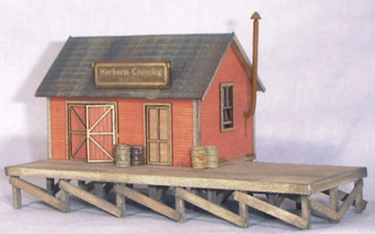 Banta Modelworks 2082 - Herbert's Crossing Freight House - HO Scale Kit 3 Banta Modelworks 2082 - Herbert's Crossing Freight House - HO Scale Kit