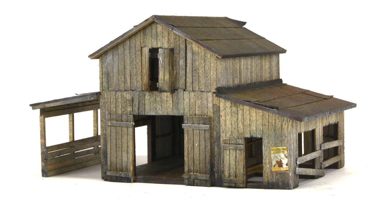 Banta Modelworks 2147 - Foley's Barn - HO Scale Kit 3 Banta Modelworks 2147 - Foley's Barn - HO Scale Kit