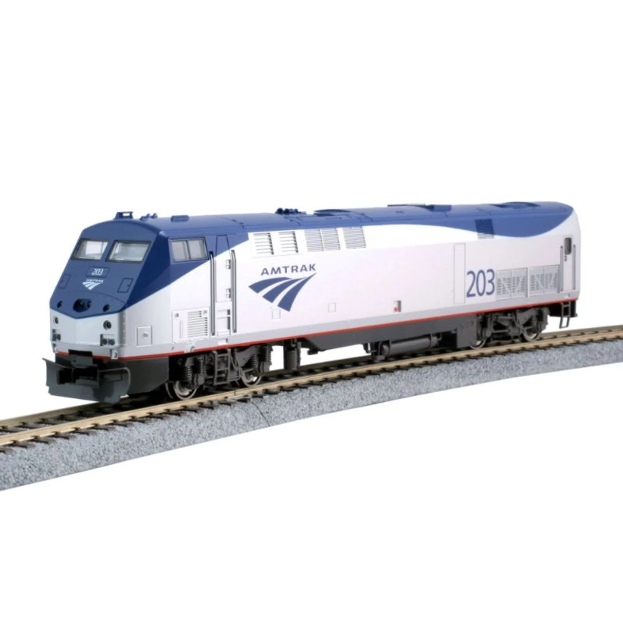 Kato 37-6118 - GE P42DC Amtrak (AMTK) "Phase V Late" #180 - HO Scale 3 Kato 37-6118 - GE P42DC Amtrak (AMTK) "Phase V Late" #180 - HO Scale