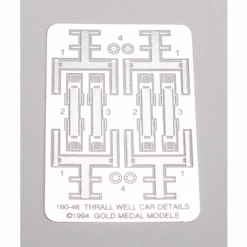 Gold Medal Models 160-46 - Walthers Thrall Stand-Alone Well Car Details
