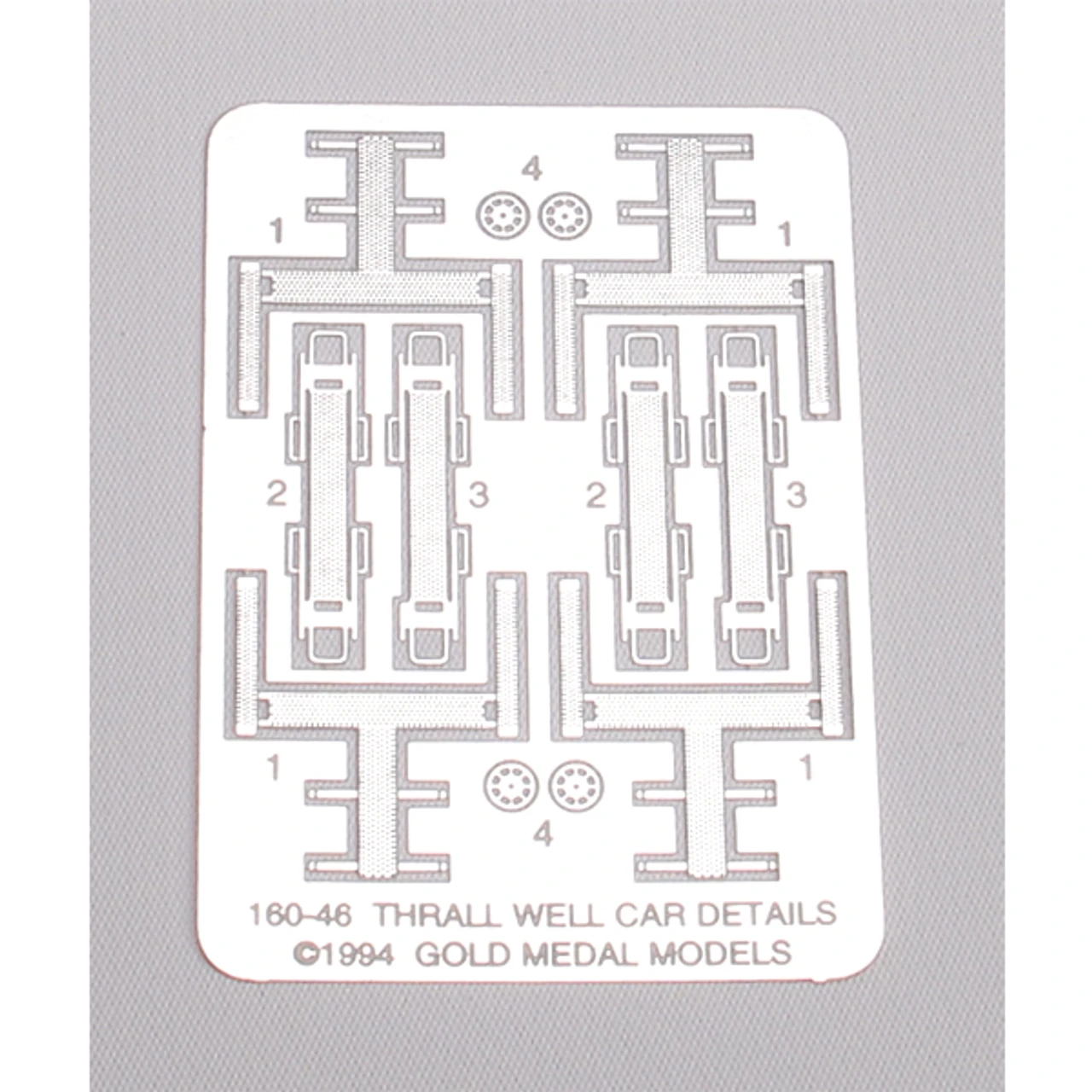 Gold Medal Models 160-46 - Walthers Thrall Stand-Alone Well Car Details 3 Gold Medal Models 160-46 - Walthers Thrall Stand-Alone Well Car Details
