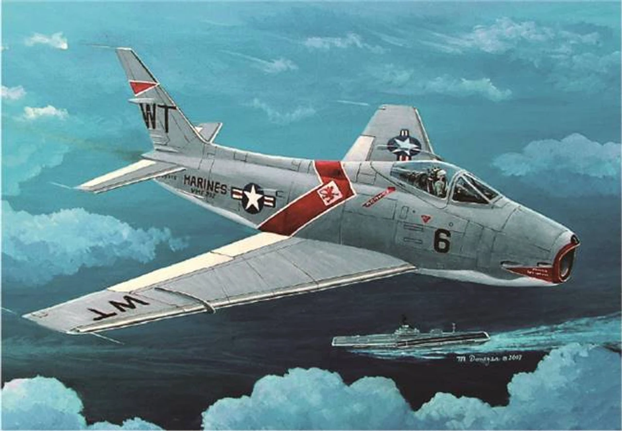 Hobby Boss 80312 - FJ-4 Fury United States - 1:48 Scale Kit 3 Hobby Boss 80312 - FJ-4 Fury United States - 1:48 Scale Kit