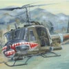 Hobby Boss 81806 - UH-1 Huey B United States - 1:18 Scale Kit -Woodland Scenics Sale hbo81806 81290.1683424033