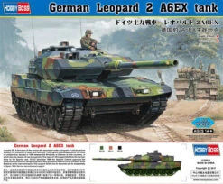 Hobby Boss 82403 - Leopard 2 A6EX Tank Germany - 1:35 Scale Kit