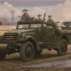 Hobby Boss 82451 - M3A1 White Scout Car Early Production United States - 1:35 Scale Kit