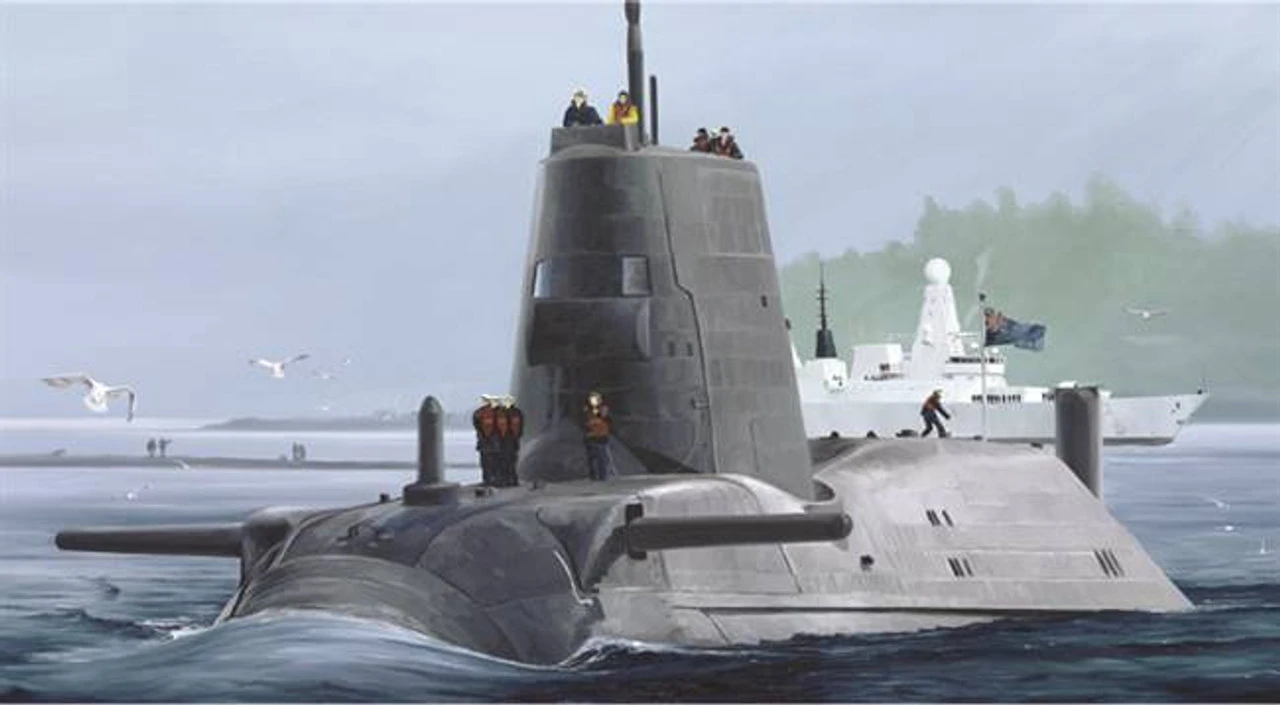 Hobby Boss 83509 - HMS Astute Great Britain - 1:350 Scale Kit 3 Hobby Boss 83509 - HMS Astute Great Britain - 1:350 Scale Kit