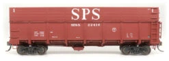 InterMountain 35203-52 - General Service Drop Bottom Gondola - Wood Chip (Steel Sides W/Board Extensions) Spokane, Portland And Seattle (SP&S) 22443 - HO Scale