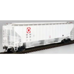 InterMountain 453115-05 - PS 4750 CU FT 3 Bay Rib-Sided Hopper - Searles Valley Minerals North American Chemicals (DGHX) 3135 - HO Scale