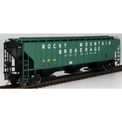 InterMountain 453118-04 - PS 4750 CU FT 3 Bay Rib-Sided Hopper - Rocky Mountain Brokerage TLDX 9041 - HO Scale