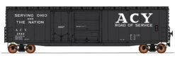 InterMountain 45632-01 - 50' PS-1 Double Door Boxcar Akron, Canton And Youngstown (ACY) 2220 - HO Scale