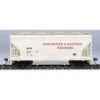 InterMountain 46514-22 - ACF 2-Bay Covered Hopper Winchester And Western Railroad (WW) 4113 - HO Scale