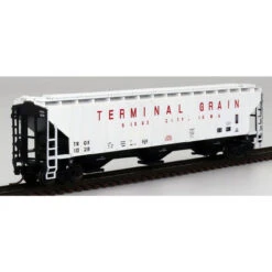 InterMountain 65393-08 - PS 4750 CU FT 3 Bay Rib-Sided Hopper Terminal Grain (TRGX) 1013 - N Scale