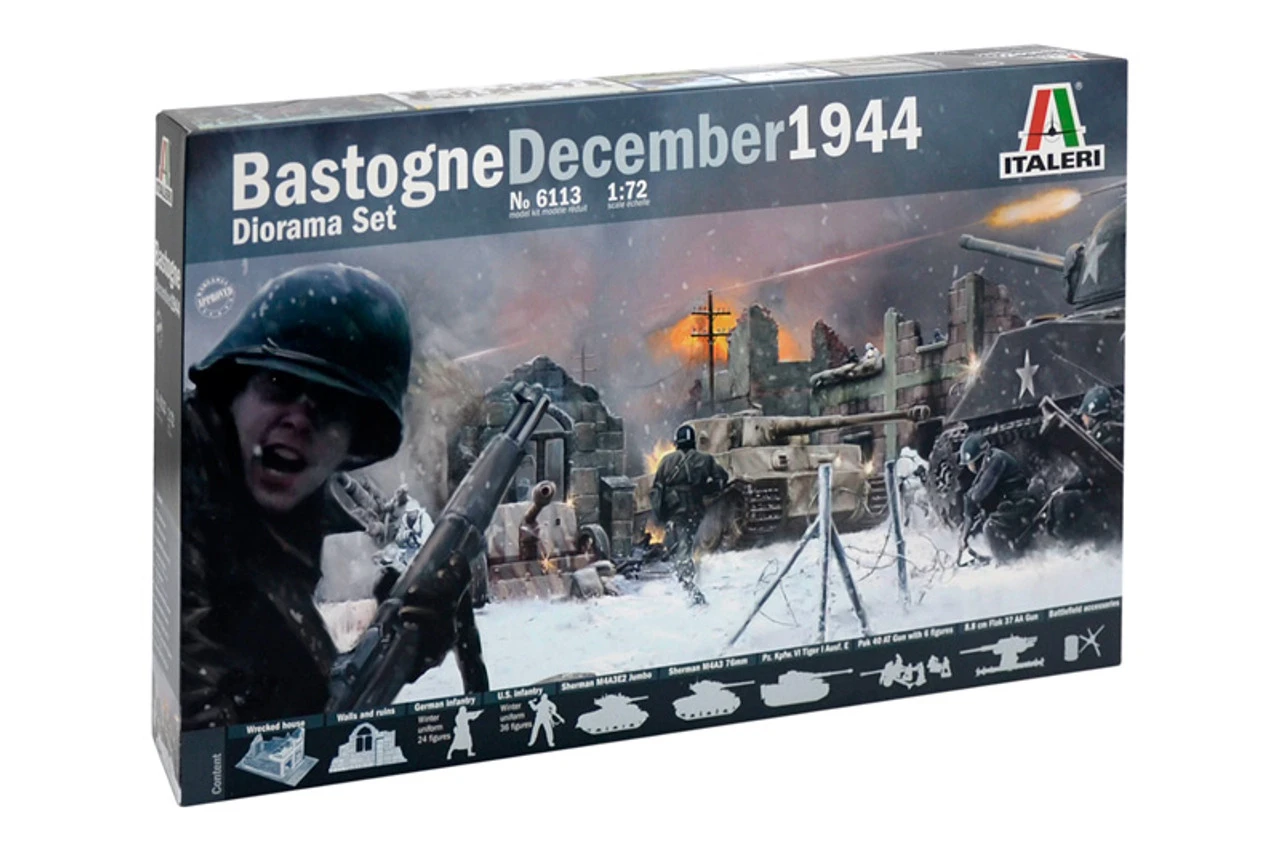 Italeri 6113 - Bastogne December 1944 - 1:72 Scale Kit 3 Italeri 6113 - Bastogne December 1944 - 1:72 Scale Kit